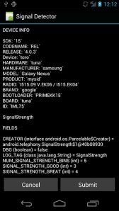 game pic for Signal Strength Detector